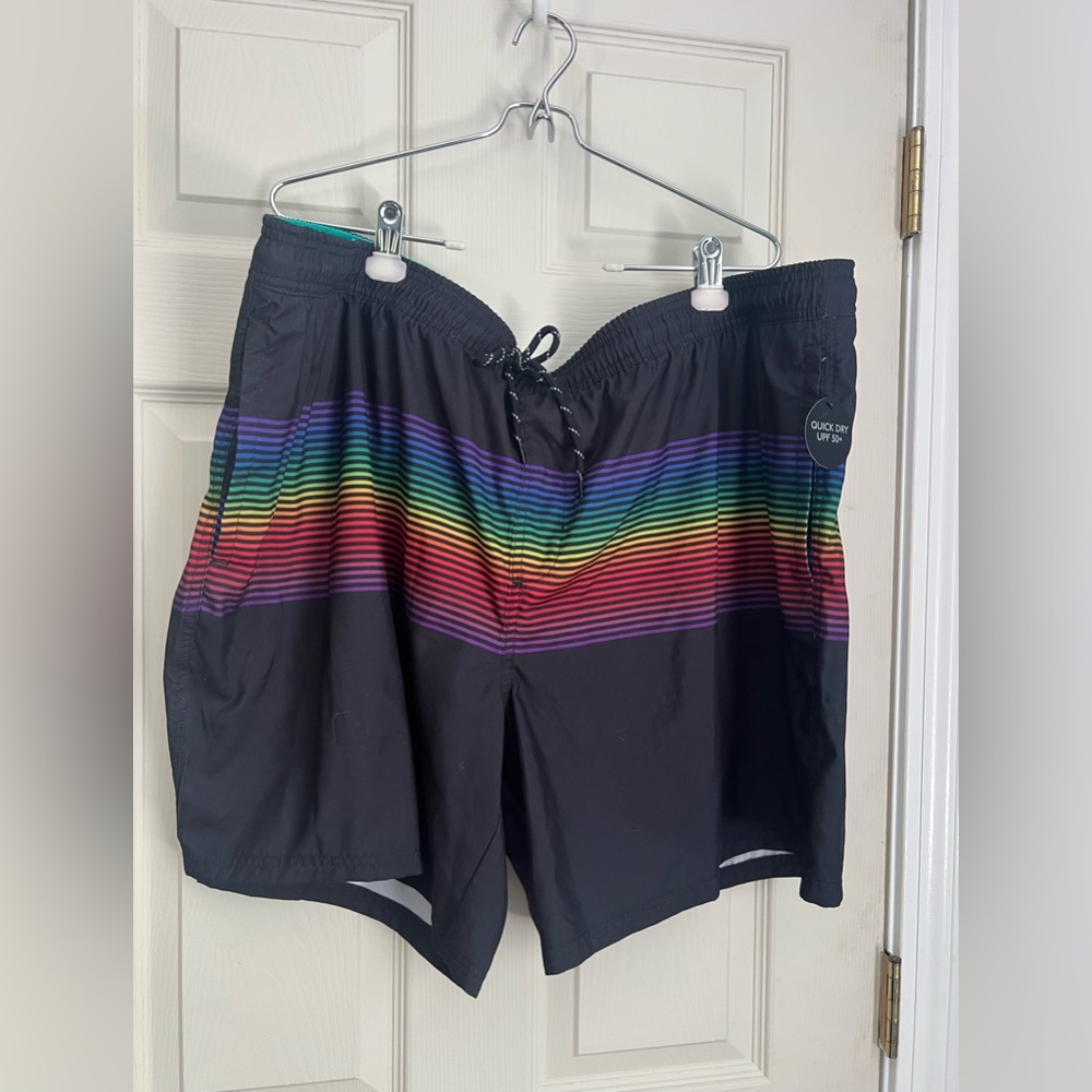 NWT No Boundaries 3XL above the knee swim shorts